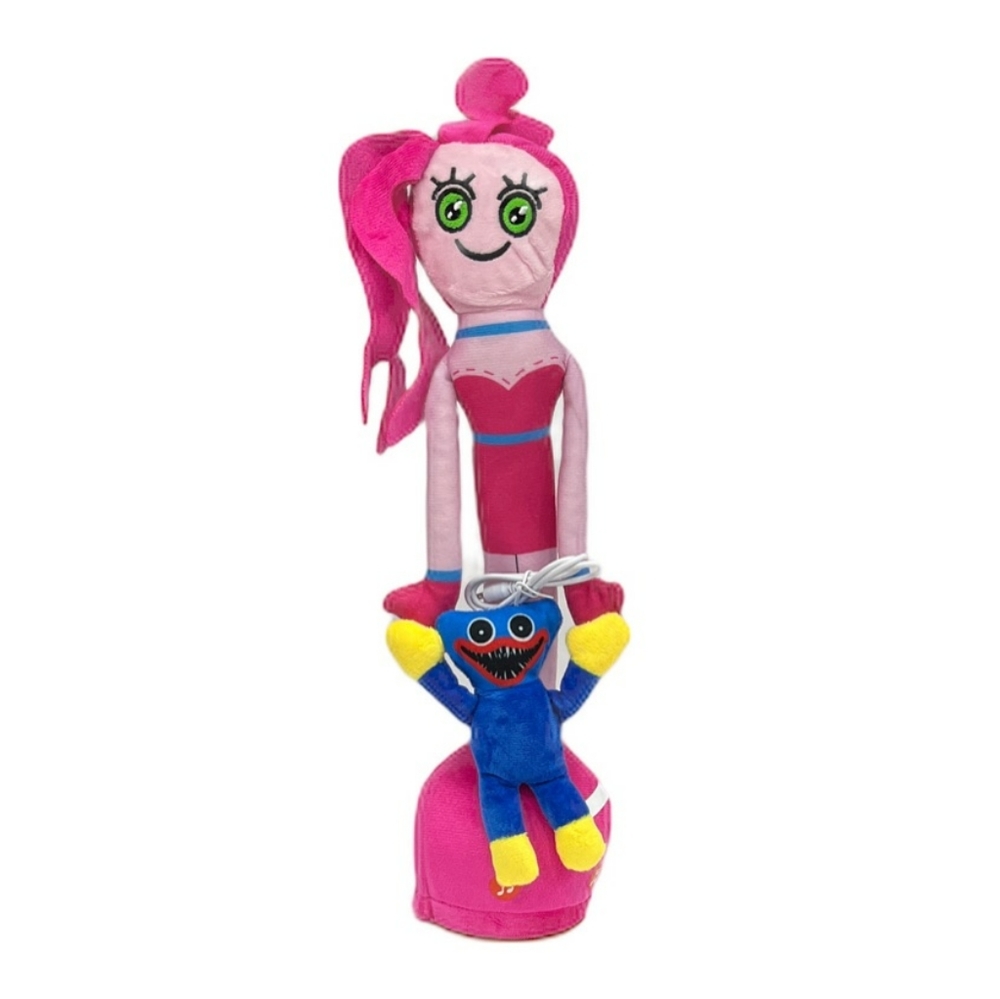 💕Kissy Missy Mommy Long Legs Baby Huggy Wuggy Dancing Musical Cactus